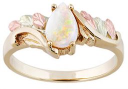 Coleman ladies opal ring